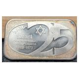 1 Troy Oz. Silver Bar By U.S. Silver Corp.