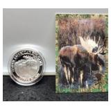 1 Troy Ozz. Silver Round N. Amer. Big Game