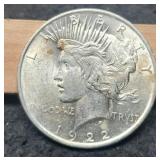 1922 Peace Dollar