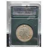 1943 W. Liberty Half Dollar AU