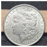 1889 Morgan Dollar AU