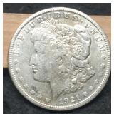 1921-S Morgan Dollar