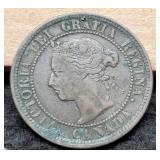 1888 Canada Large Bronze Cent