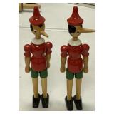 Wood Pinocchio Figures
