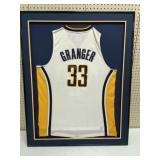 Granger Framed Autograph Jersey