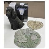 Resin Garden Markers & Solar Lights