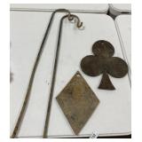 Iron Target Plates and Stands
