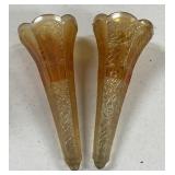 Carnival Glass Model A Car Wall Vases