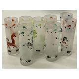 8 - Carousel Collins Glasses