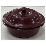 Pampered Chef Stone Bowl with Lid