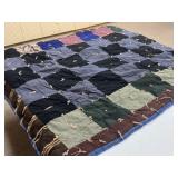 Hand Knotted Coverlet