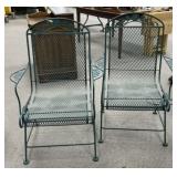 2 - Spring Steel Lawn Chairs