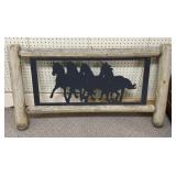 Wild Mustangs Horse Silhouette