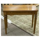 Oak Piano Bench