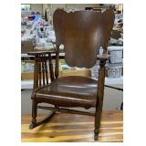 Oak Veneer Rocker