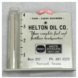 Helton Oil Rain Gauge