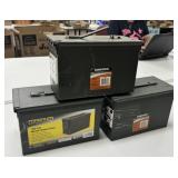 3 - .50 Caliber Ammo Cans