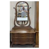 2 Drawer Princess Dresser w/ Mirror