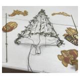 Lighted Silhouette Christmas Tree