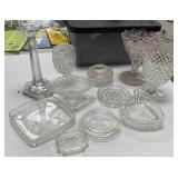 Pattern Glass, Candlestick, Spooners