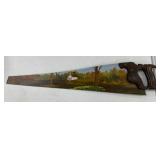 Painted Handsaw