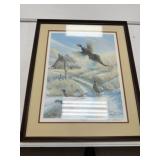 Framed Backyard Birds Pheasant Print