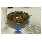 Hobnail and Goofus Glass