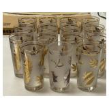 15 - Autumn Leaf Glasses