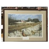 Framed Pheasants Forever Print