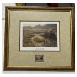 Framed Moose Print