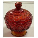 Indiana Moon & Star Candy Dish with Lid