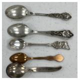 Collector Spoons - including Sterling