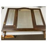 Beveled Trifold Vanity Mirror