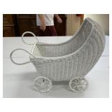 23" Wicker Carriage