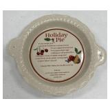 Hallmark Holiday Pie Dish