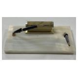 Marble Ink Fount Desk Calendar