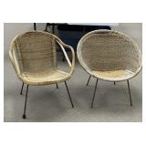 2 - Wicker Chairs