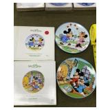 2 - Walt Disney Collector Plates