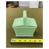 Jadeite Picnic Basket