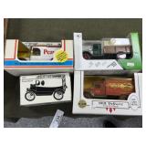 4 - Diecast ERTL Banks