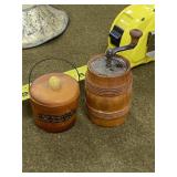 Miniature Bucket and Pepper Mill