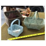 3 - Longaberger Baskets