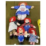 Raggedy Ann and Andy Dolls