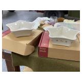 2 - Longaberger Star Dishes