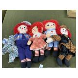 Raggedy Anne & Andy Dolls