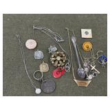 Costume Jewelry, Keychains, Charms