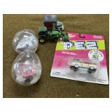 PEZ, Diecast Tractor & More