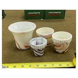 Akro Agate Slag Glass