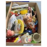 Box Full of Toys and Premiums