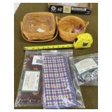 Longaberger Baskets and Accessories